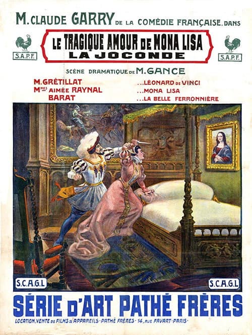 Постер: Le tragique amour de Mona Lisa