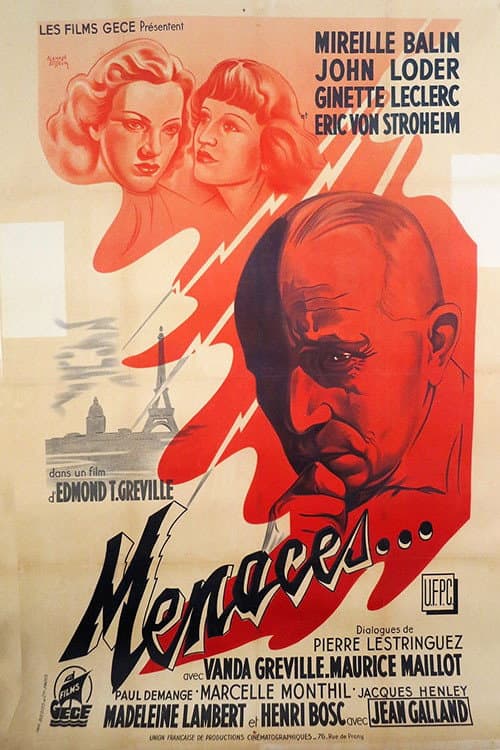 Постер: Menaces...