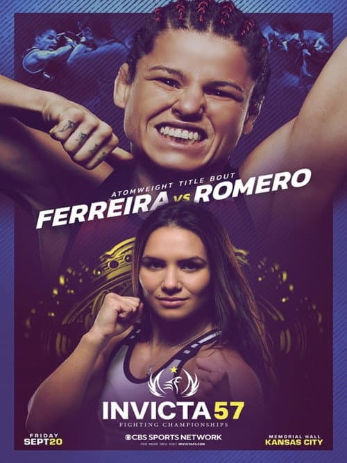 Постер: Invicta FC 57: Ferreira vs. Romero