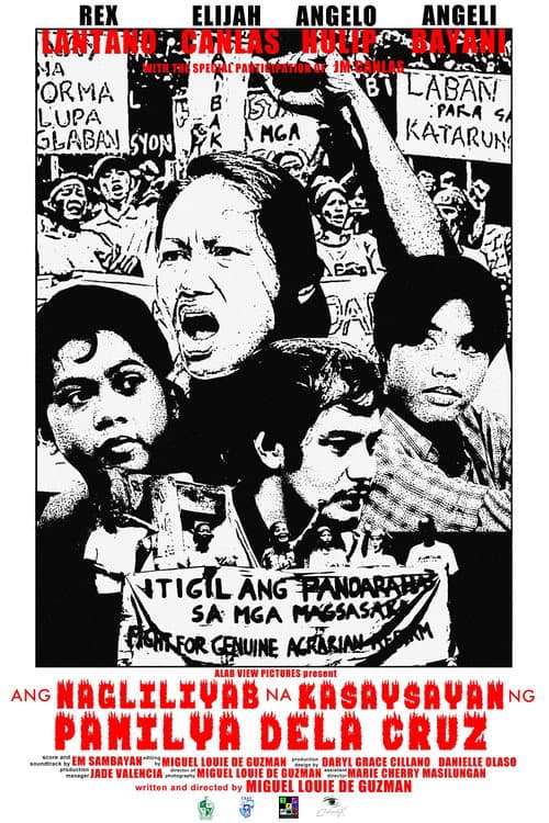 Постер: Ang Nagliliyab na Kasaysayan ng Pamilya Dela Cruz