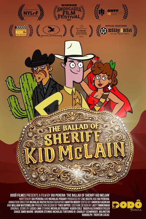 Постер: The Ballad of Sheriff Kid McLain