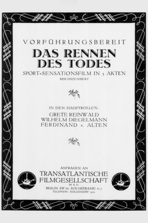 Постер: Das Rennen des Todes