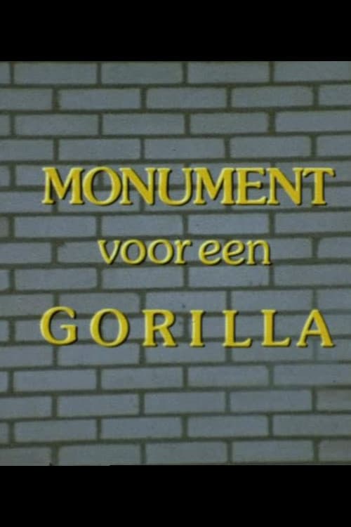 Постер: Een Monument voor een Gorilla