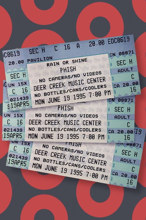 Постер: Phish -1995-06-19 - Deer Creek Music Center, Noblesville, IN