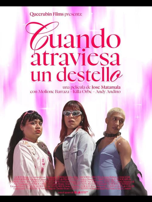 Постер: Cuando atraviesa un destello