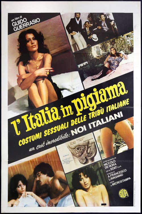 Постер: L'Italia in pigiama