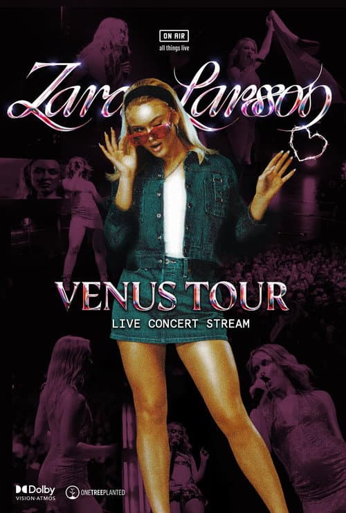 Постер: Zara Larsson 'Venus Tour'