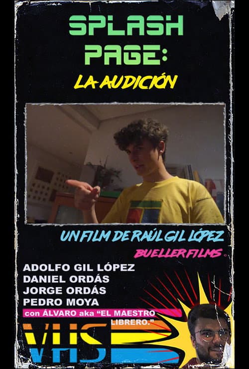 Постер: 02 - La audición, (una historia de) SPLASH PAGE. 720p