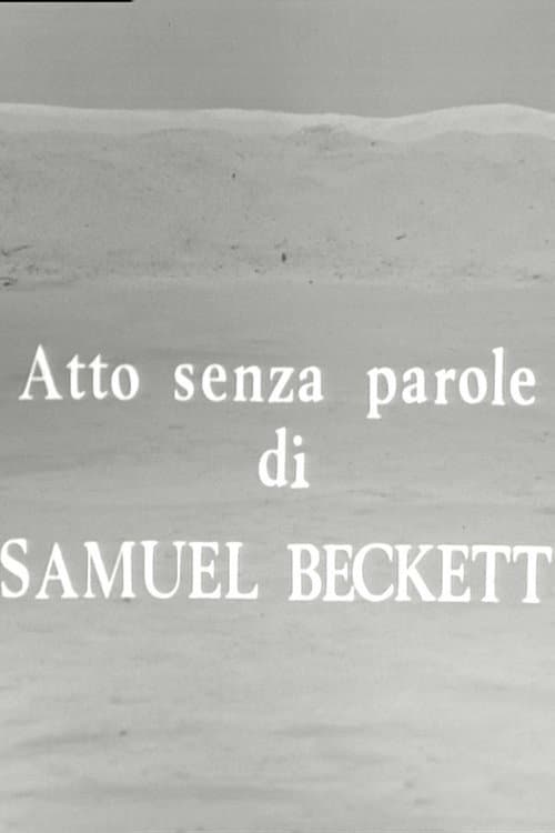 Постер: Atto senza parole