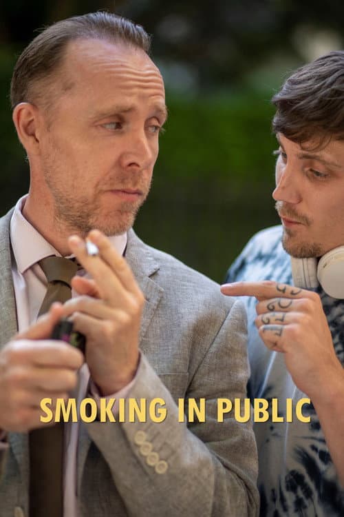 Постер: Smoking in public