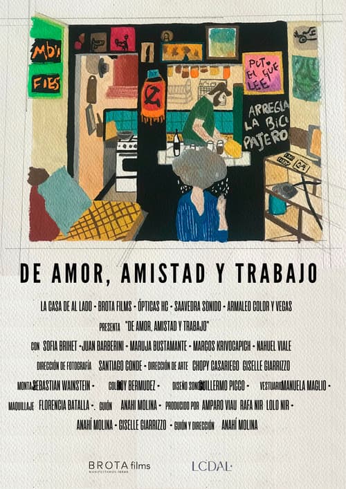 Постер: De amor, amistad y trabajo