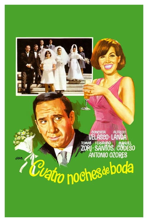 Постер: Cuatro noches de boda