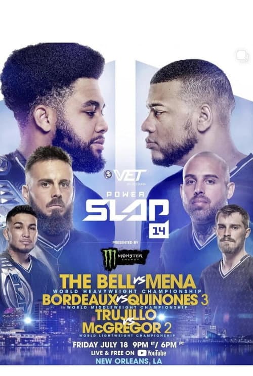 Постер: Power Slap 14: The Bell vs. Mena