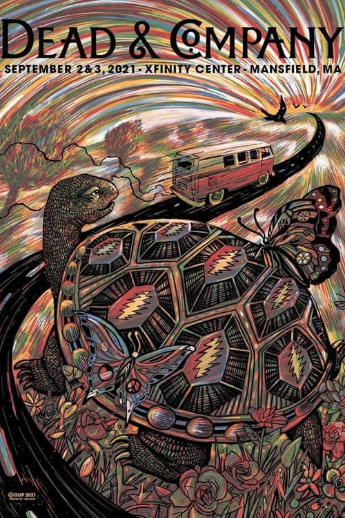 Постер: Dead & Company: 2021-09-02 Xfinity Center, Mansfield, MA