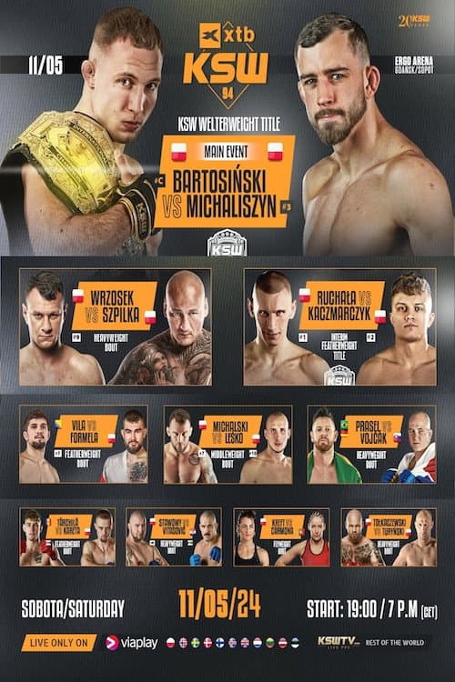 Постер: KSW 94: Wrzosek vs. Szpilka