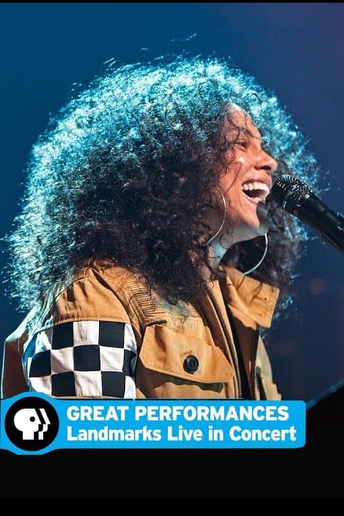Постер: Alicia Keys - Landmarks Live in Concert