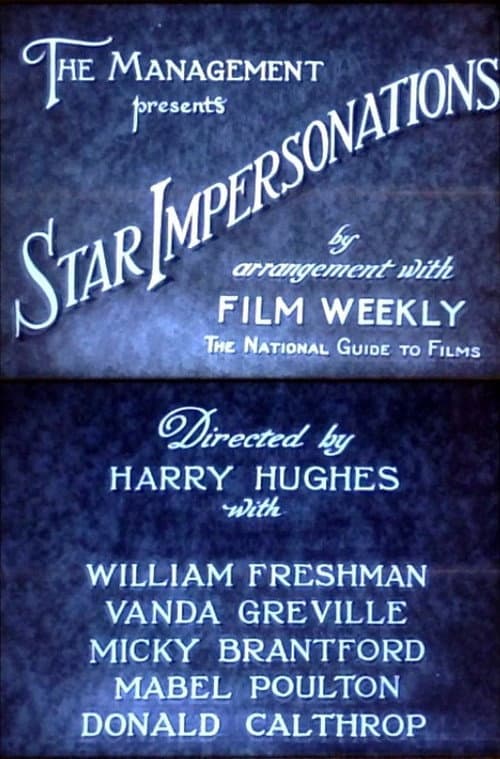 Постер: Star Impersonations