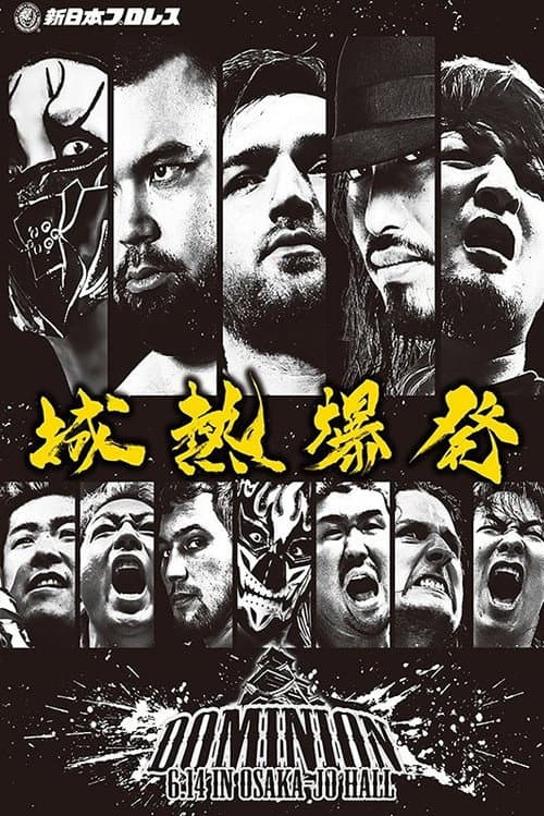 Постер: NJPW Dominion 6.14 In Osaka-Jo Hall 2026