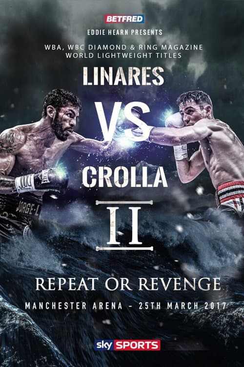 Постер: Jorge Linares vs. Anthony Crolla II