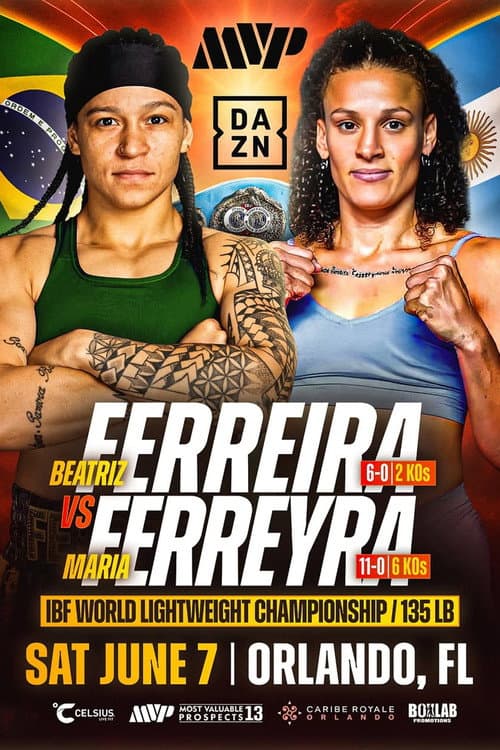 Постер: Beatriz Ferreira vs. Maria Ines Ferreyra