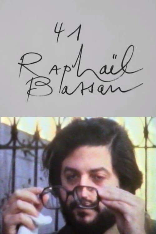 Постер: Cinématon n°41 : Raphaël Bassan