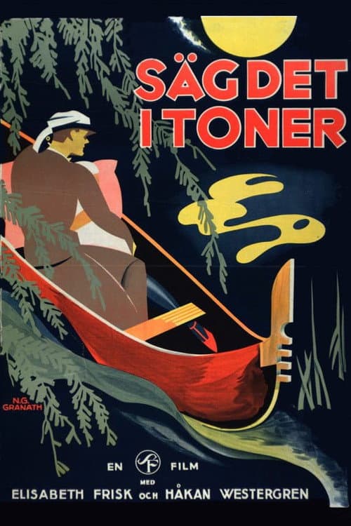 Постер: Säg det i toner
