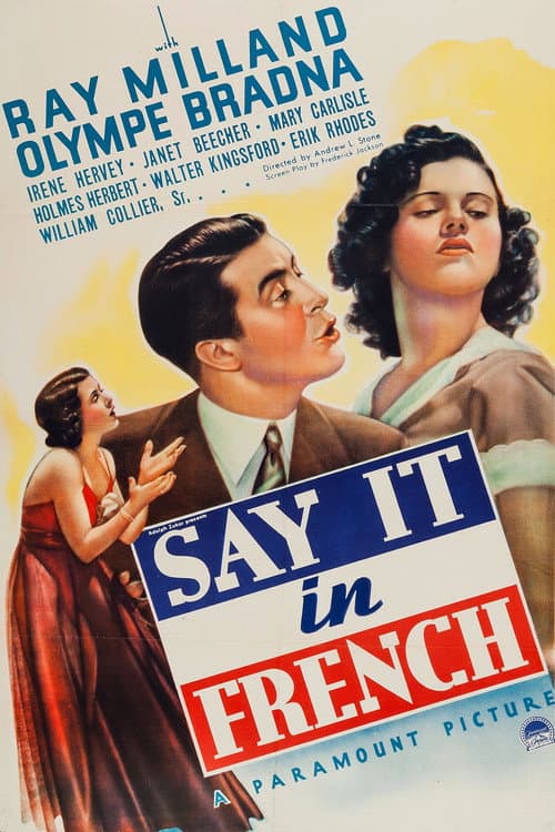 Постер: Say It in French