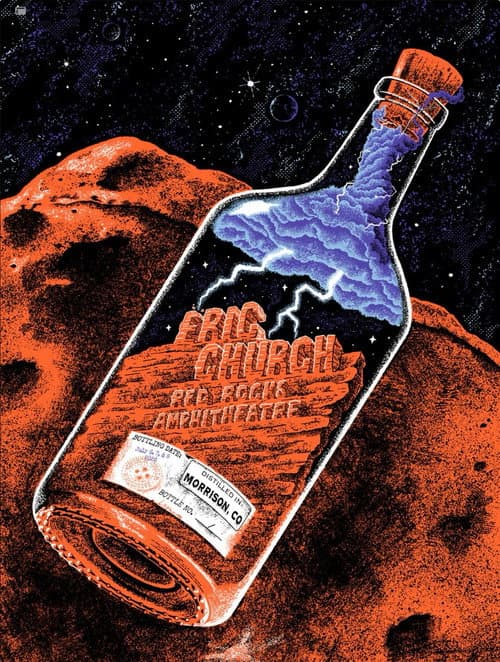 Постер: Eric Church - Live at Red Rocks Amphitheatre 7-06-2026
