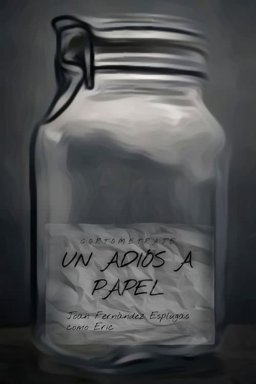 Постер: Un adiós a papel