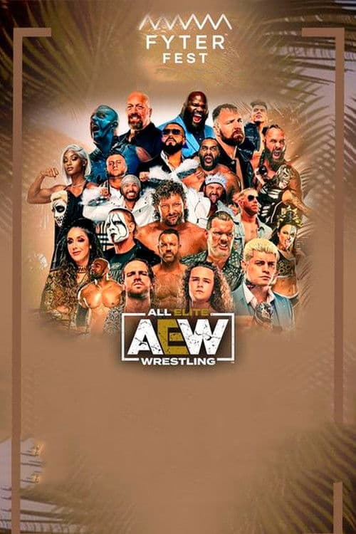 Постер: AEW Fyter Fest