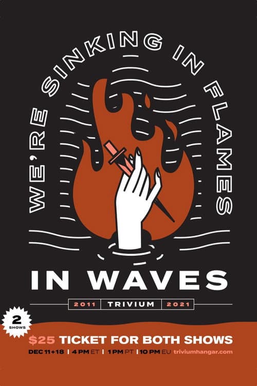 Постер: Trivium – Live From The Hangar: In Waves