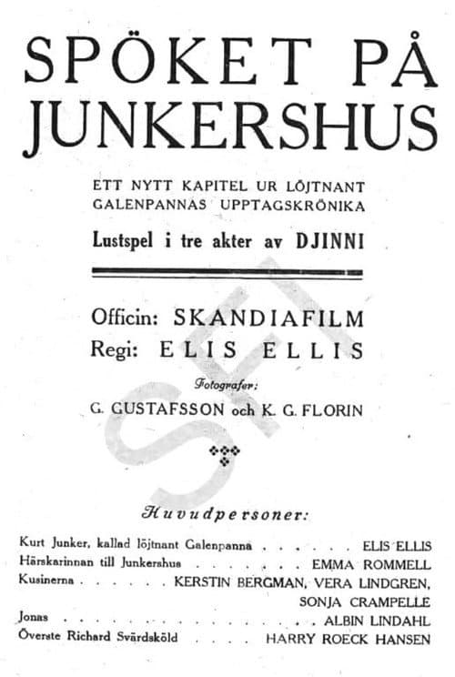 Постер: Spöket på Junkershus