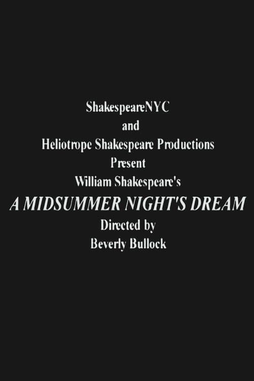 Постер: A Midsummer Night's Dream