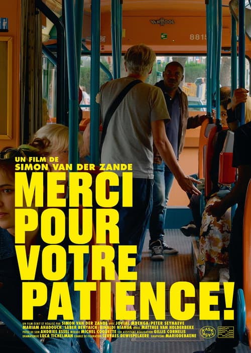 Постер: Merci pour votre patience!