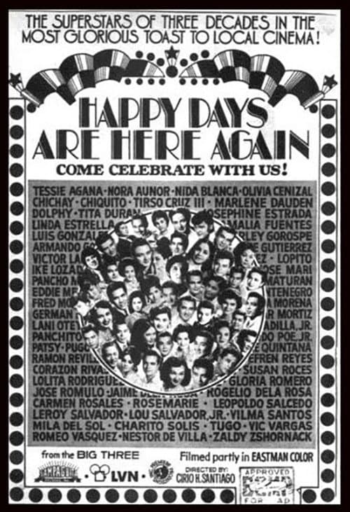 Постер: Happy Days Are Here Again