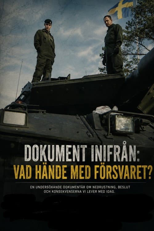 Постер: Dokument inifrån: Vad hände med försvaret?