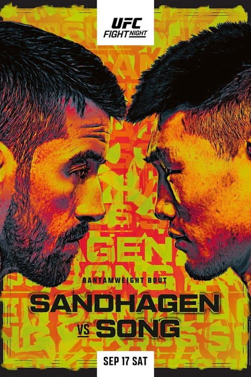 Постер: UFC Fight Night 210: Sandhagen vs. Song