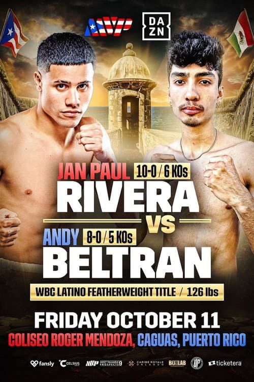 Постер: Jan Paul Rivera vs. Andy Beltran