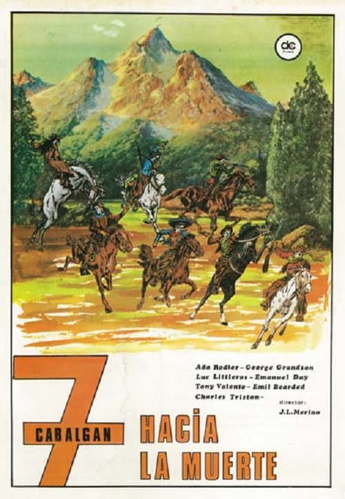 Постер: 7 cabalgan hacia la muerte