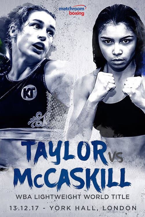 Постер: Katie Taylor vs. Jessica McCaskill