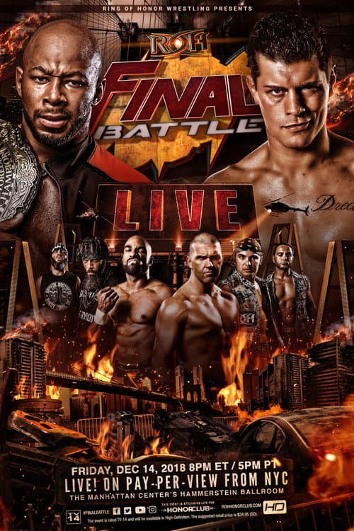 Постер: ROH Final Battle 2018