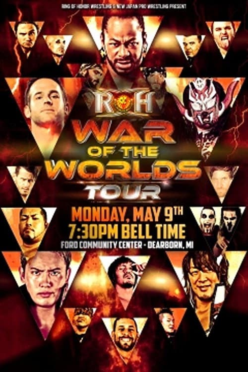 Постер: ROH & NJPW: War of the Worlds - Night 1