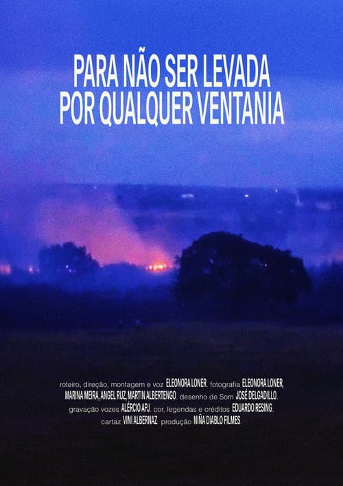 Постер: Para não ser levada por qualquer ventania