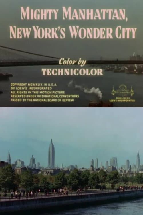 Постер: Mighty Manhattan, New York's Wonder City