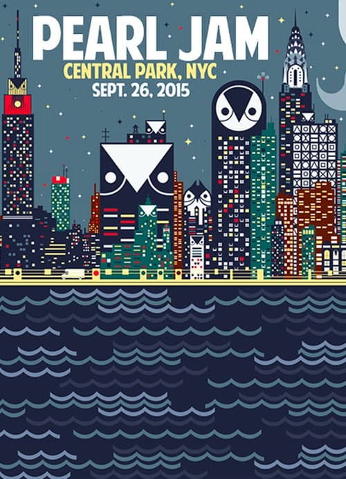 Постер: Pearl Jam: Global Citizens Festival - New York 2015