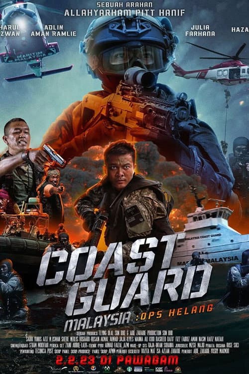Постер: Sinopsis Coast Guard Malaysia: Ops Helang