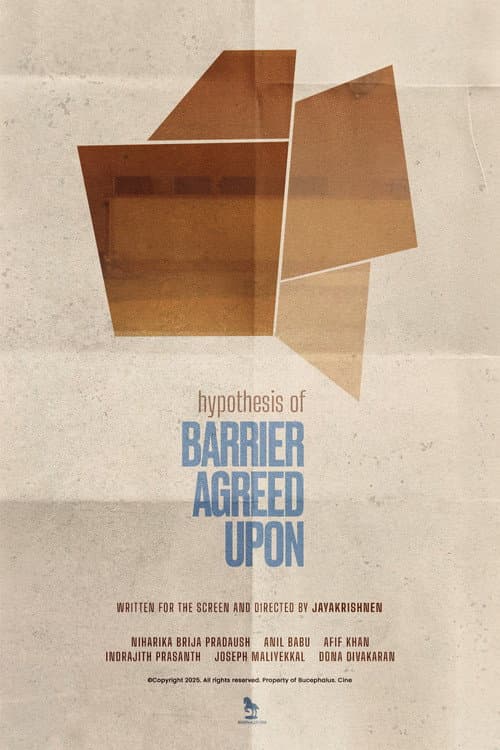 Постер: Hypothesis of Barrier Agreed Upon