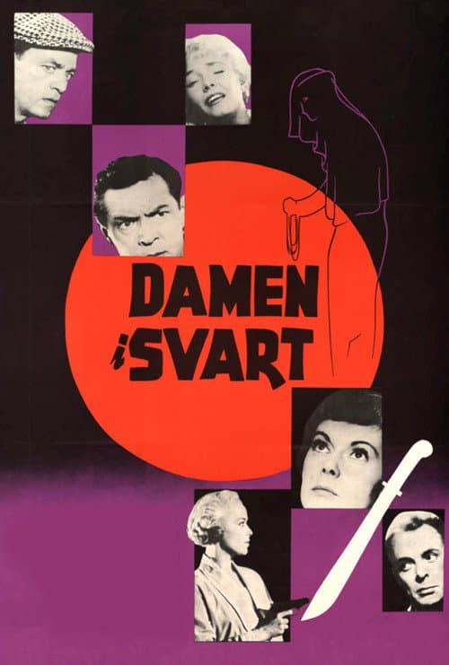 Постер: Damen i svart