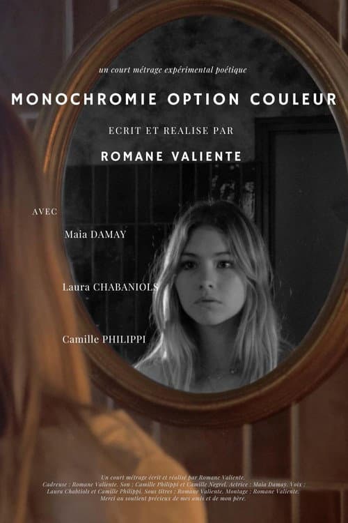 Постер: Monochromie Option Couleur