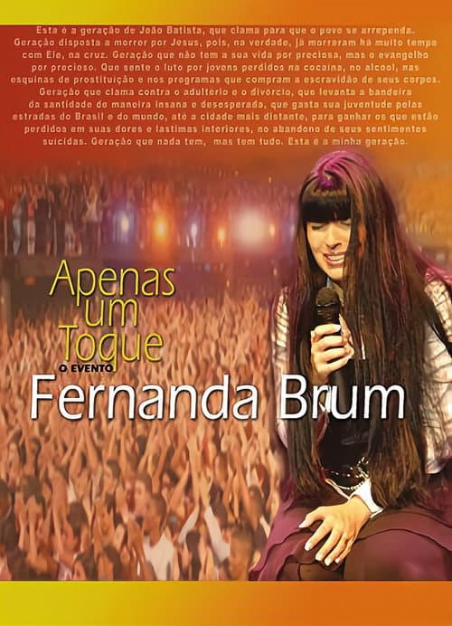 Постер: Fernanda Brum - Apenas Um Toque: O Evento